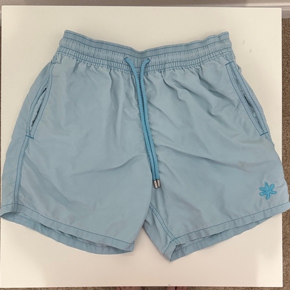 Vilebrequin Swim Trunks Light Blue Size M – NWT with Defects - Picture 1 of 8